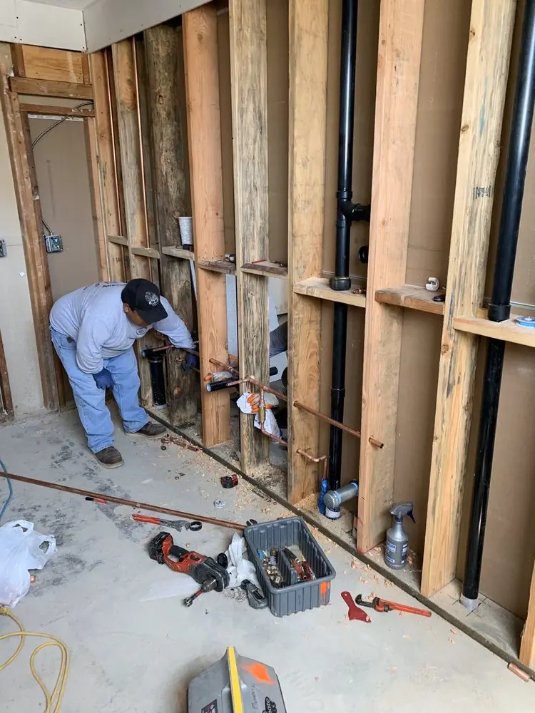 Commercial rough-in plumbing for Gas Line Repair in North Harford Heights